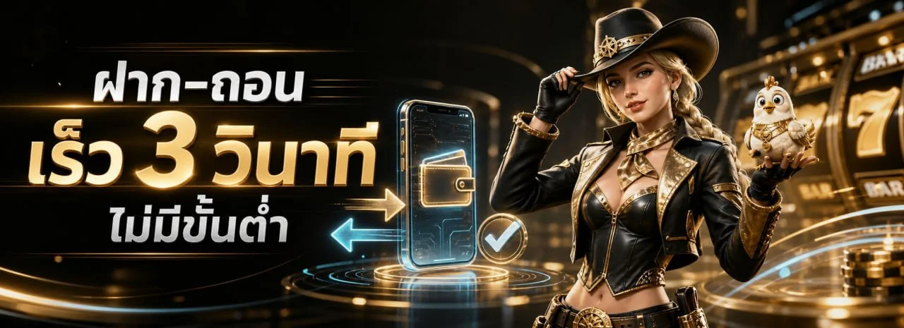 ระบบฝาก-ถอนอัตโนมัติ UOK789 รวดเร็วตลอด 24 ชั่วโมง